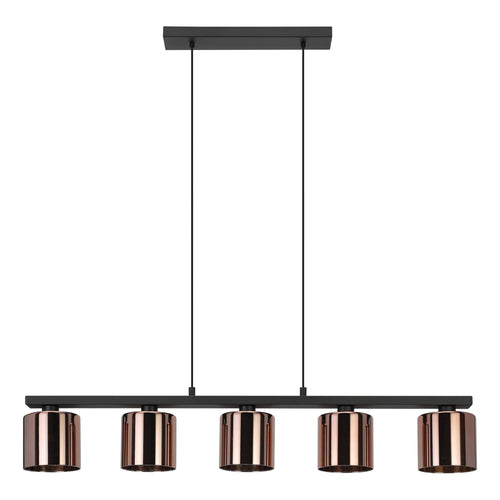 EGLO hanglamp Cadley - e27 - 121 cm - koperglas - vtwonen shop