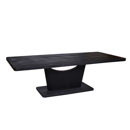 StarFurn Eettafel Voco - Rechthoek Zwart Hout - 200x110x76cm - vtwonen shop