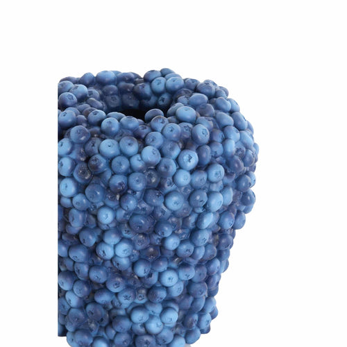 Light & Living vaas Berries - blauw - Ø25cm - vtwonen shop