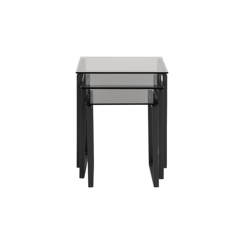 BRAM Salontafel Muker - Zwart Met Smoked Glass - vtwonen shop