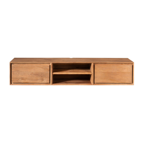 Starfurn Tv-meubel Ambiance - Zwevend - Naturel Hout - 160x35x30cm