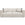 Cosmopolitan Design Modulaire bank Strino 3-zits, structurele stof grijs - 98x220x78cm