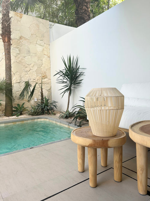 Originalhome lampenkap gerecycled Lampion no 3 - naturel - S - vtwonen shop