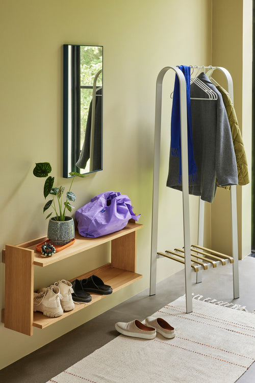 Hübsch plank Forma - mdf/eikenfineer - 100x28xh44cm