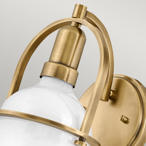 Elstead Hinkley Somerset Wandlamp Heritage Messing