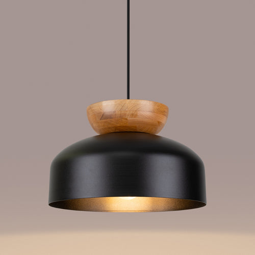 Sollux Lighting Hanglamp MARION zwart - 29,5x29,5x130cm