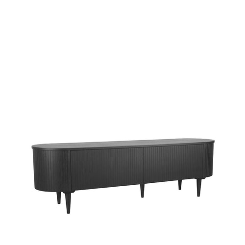 LABEL51 Tv-meubel Oliva - Zwart Eikenhout - 180x47x55cm