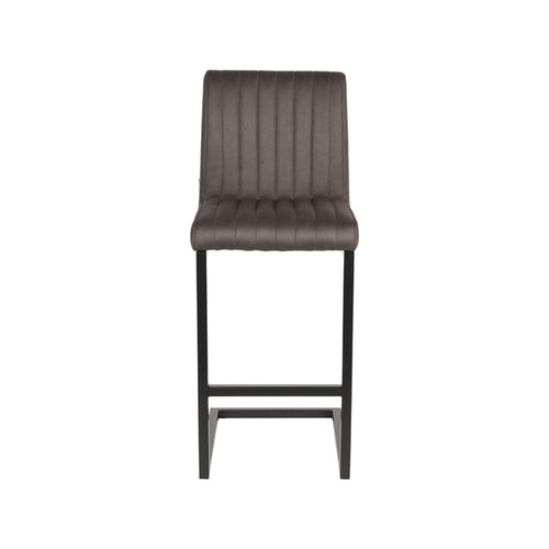 LABEL51 Barkruk Milo - Antraciet - Zithoogte 66cm - Set van 2