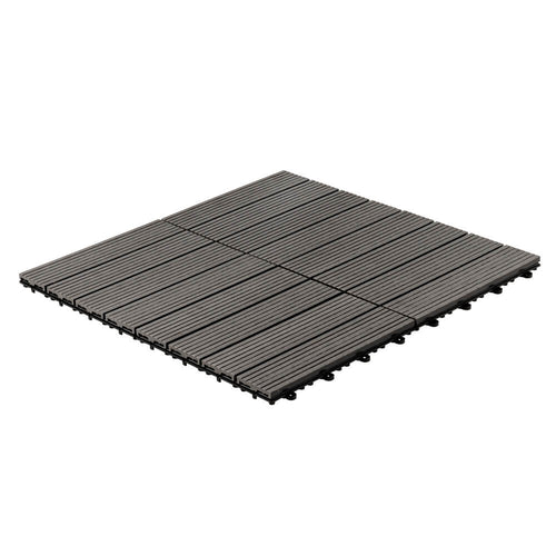 Home Deluxe WPC houttegels BAVARA antraciet 9m² - vtwonen shop