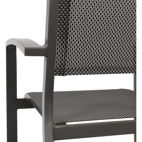 Lesli Living bistrostoel Mojito - antraciet - 55x65x95cm