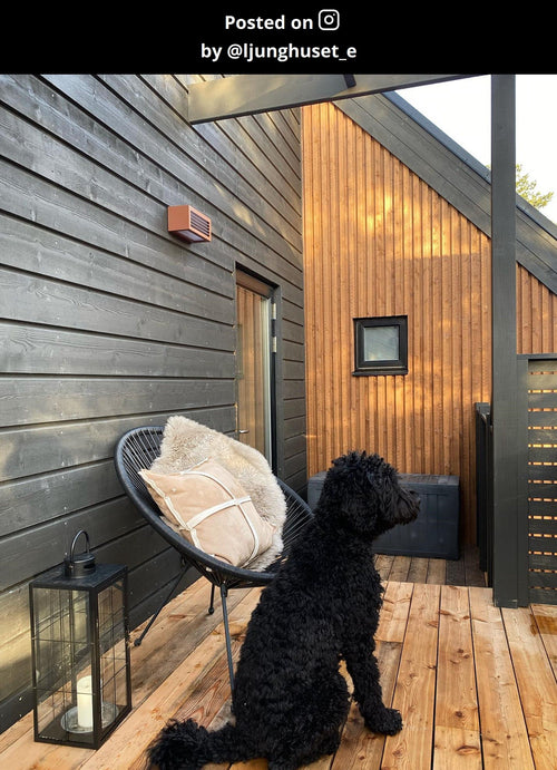 Lucide wandlamp DIMO - 1xE27 - Roest bruin - vtwonen shop