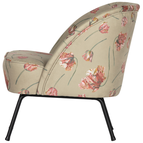 BePureHome fauteuil Vogue - Velvet - Rococo Agave - 69x57x70 - vtwonen shop