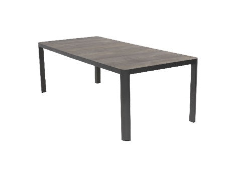 Lesli Living tuintafel Castilla - antraciet - 220x100x74cm