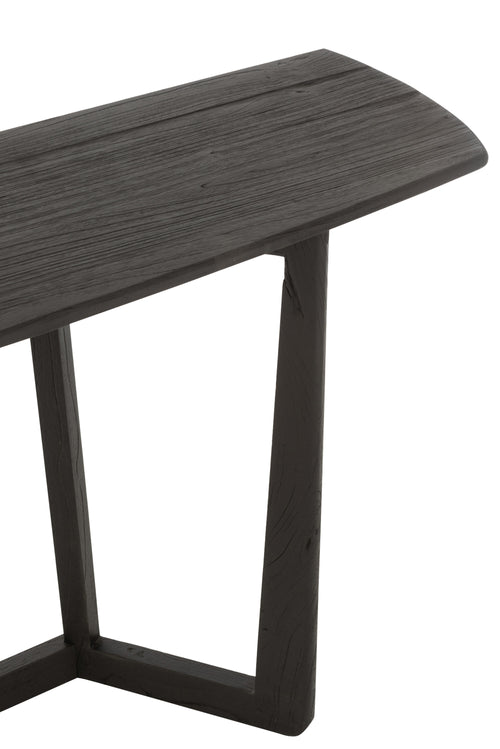 J-Line console Maty Exotiek - hout - zwart - vtwonen shop