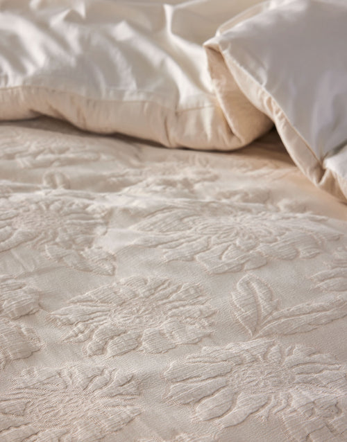 Essenza Philippine dekbedovertrek - Eenpersoons – 140x200/220 cm - Oatmeal