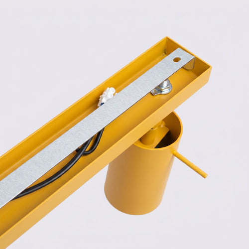 Sollux Lighting Plafondlamp RING 4L geel - 80x6x16cm