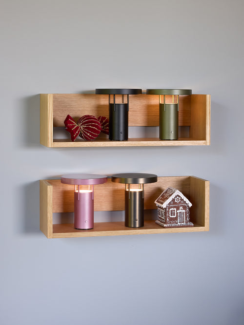 Hübsch plank Gap - mdf/eikenfineer - 64x20xh20cm