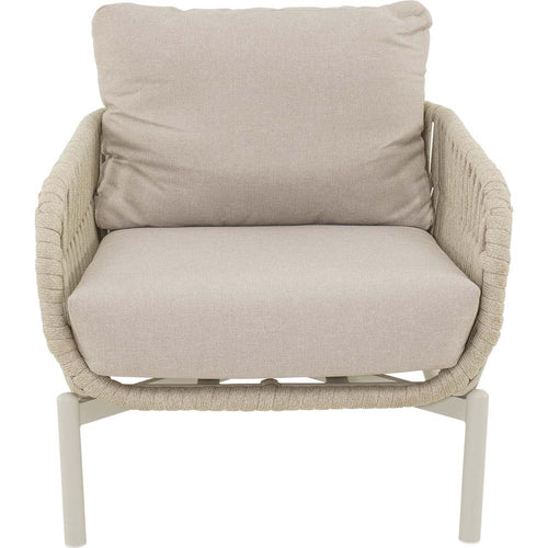 Lesli Living bistrostoel Burgos - beige - 80x84x66,5cm - set van 2