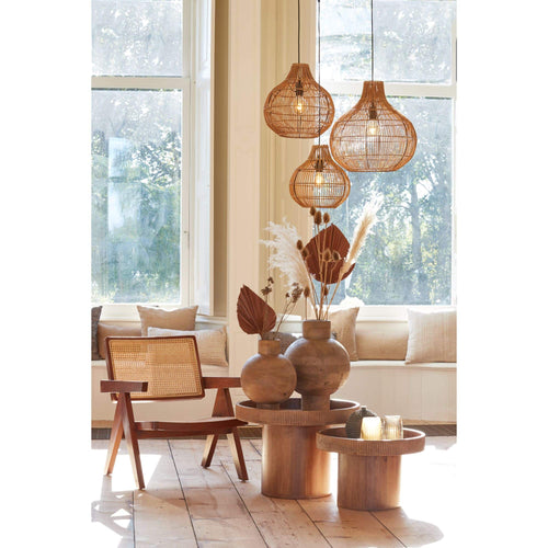 Light & Living hanglamp Pacino - bruin - Ø50cm - vtwonen shop