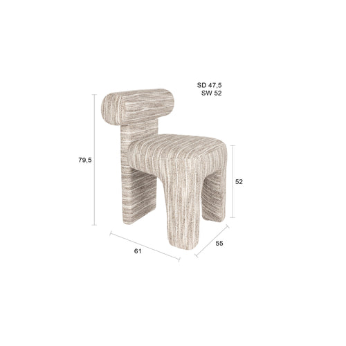Housecraft Living Vana Eetkamerstoel Beige