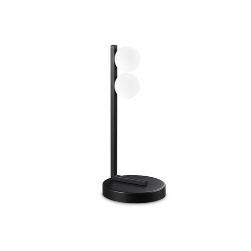 Ideal Lux PING PONG 2-lichts Globe tafellamp zwart 500Lm 3000K