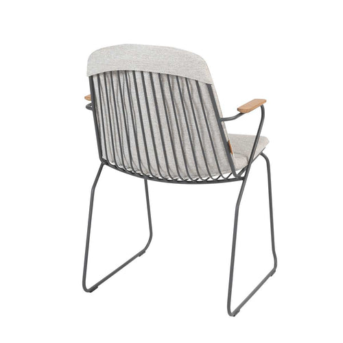 Taste by 4 Seasons tuinset Veneto - Alto antraciet - 5-delig - 180x100 cm