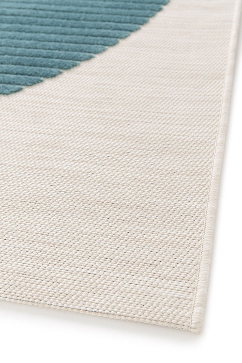 Garden Impressions Art deco karpet - 200x290 cm - blue - yellow - vtwonen shop