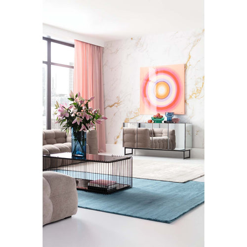 Kare Design Schilderij Tendency 120x120cm cirkels roze
