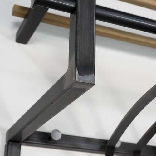 Spinder Design kapstok Rizzoli - Blacksmith / Eiken - 10 haken