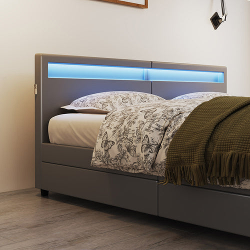 Home Deluxe Familiebed NUBE Donkergrijs - vtwonen shop