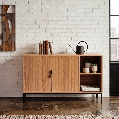 Calicosy - TARA Dressoir - Licht hout - 40x110x72 cm