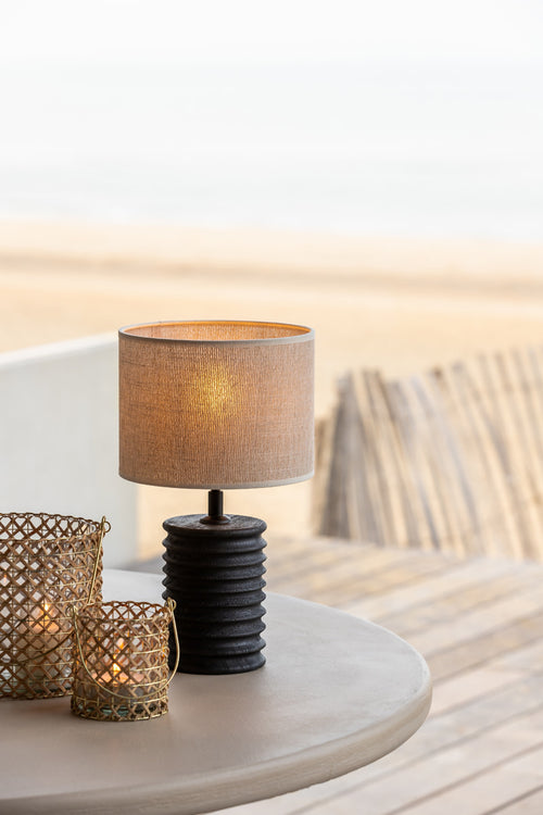 Light & Living lampenkap Breska - wit - 20x20x15 cm