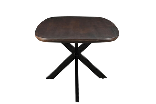 Livingfurn eetkamertafel Jesper Danish Oval - 230 cm - mangohout - bruin - vtwonen shop