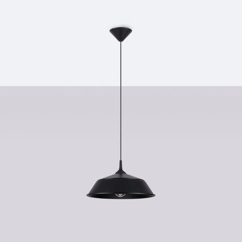Sollux Lighting Hanglamp FRIKA zwart - 34x34x74cm