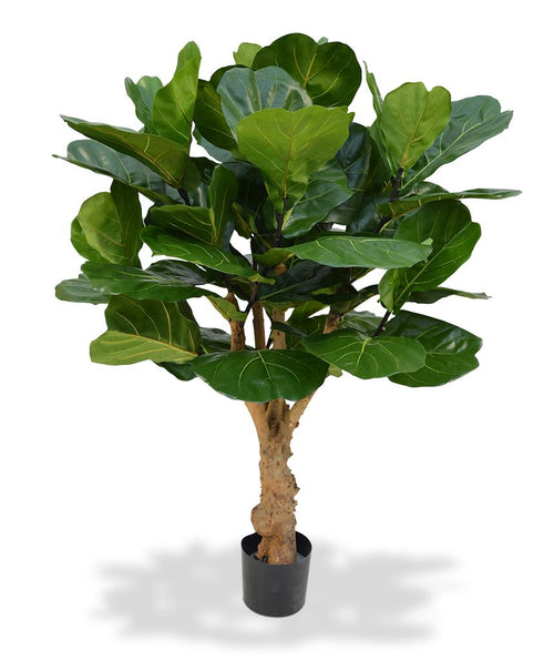 Maxifleur Lyrata deluxe kunstplant op stam 125cm