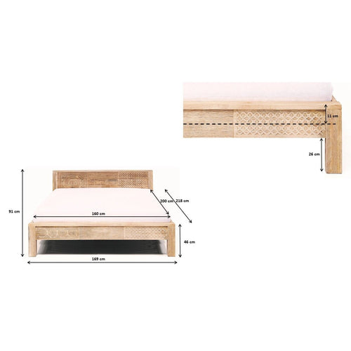 Kare Design Bed Puro hoog - 160x200cm - vtwonen shop