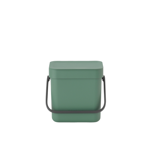 Brabantia Afvalemmer Sort & Go - 3L - fir green - vtwonen shop