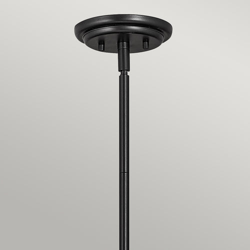 Elstead Hinkley Somerset Globe Pendel Plafondlamp Zwart