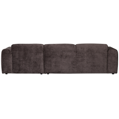 WOOOD chaise longue rechts Cloud - Chenille - Bruin - 80x280x165 cm - vtwonen shop