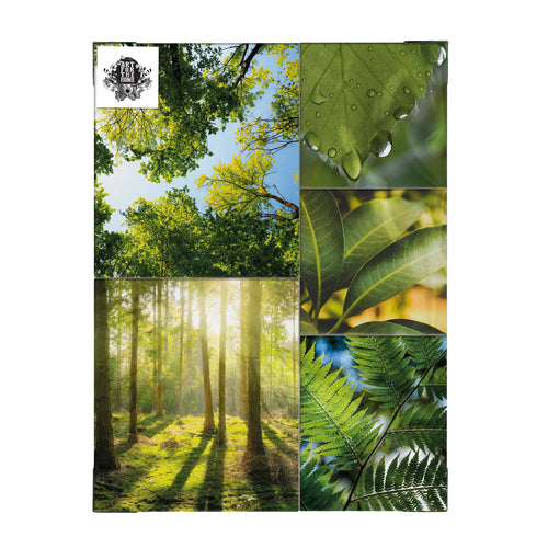 Art for the Home Canvas Set van 5 - Groene Stilte - 80x60cm - vtwonen shop
