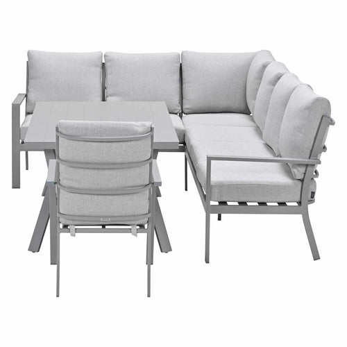 Garden Impressions lounge dining set Senja valley sand - 4-delig - links incl stoel - vtwonen shop