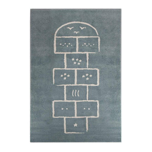 AFK Living vloerkleed Marelle - voor kinderen - blauw - 160 x 230 cm