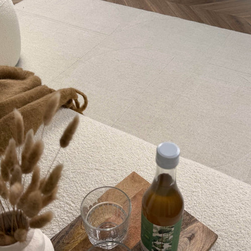 Wollen vloerkleed Twig ivoor/wit - Interieur05 - 200 x 290 cm - vtwonen shop