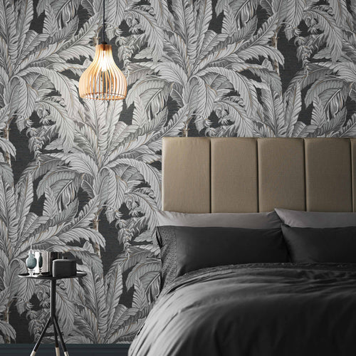 Graham & Brown Vliesbehang - Daintree Palm Sterling