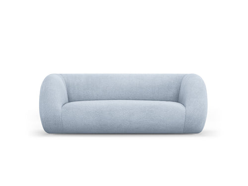Cosmopolitan Design Bank Essen 2-zits, boucle, lichtblauw - 95x210x86cm
