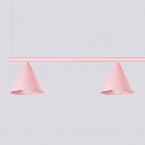 Sollux Lighting Kroonluchter NOX 4L roze - 122x14x215cm
