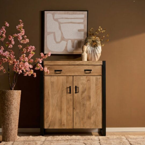 Starfurn Kast Britt - Naturel Hout - 100x40x115cm