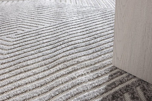 Rebellenclub Vloerkleed Monti - 290 x 200 cm - Grijs - vtwonen shop