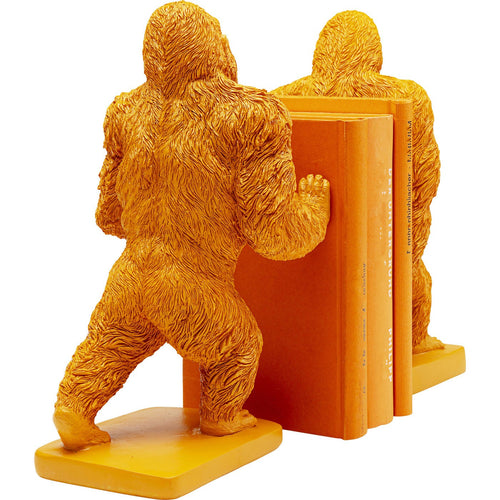 Kare Design Boekensteun Gorilla Oranje (2/Set) - vtwonen shop