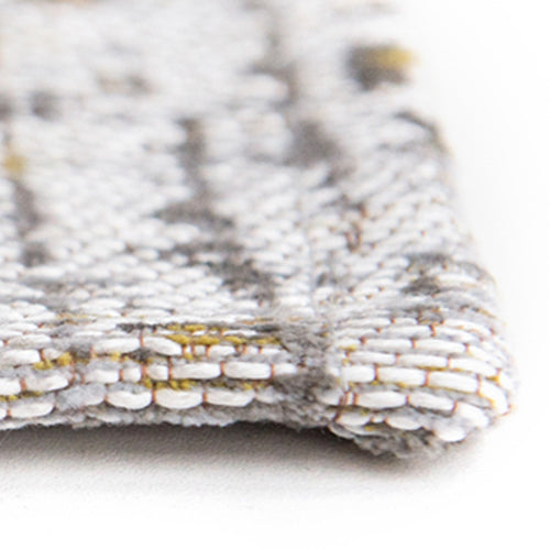 Louis De Poortere binnen & buiten machinewasbaar vloerkleed Atlantic Streaks van 70% gerecycled PET - geel - 140x200cm